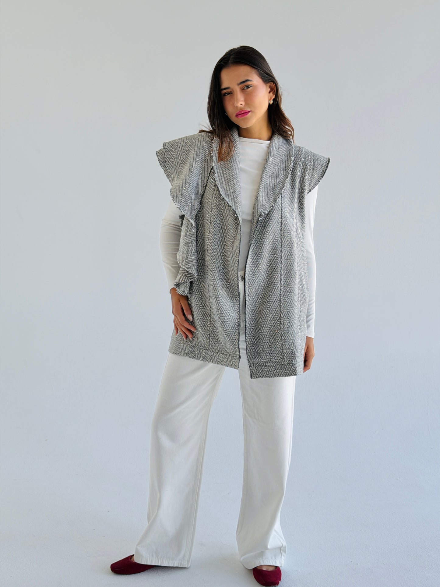 Dimond Vest - Gray