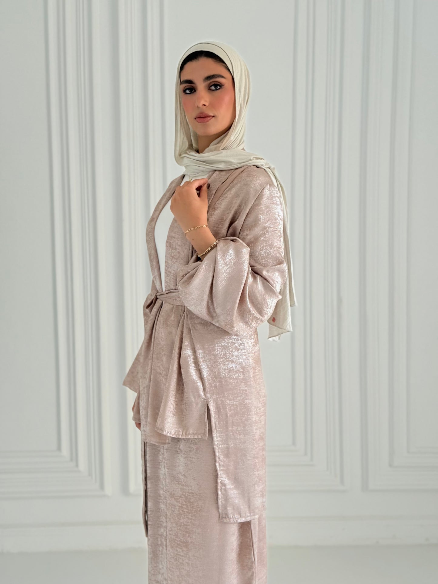 Shimmer Set- Beige