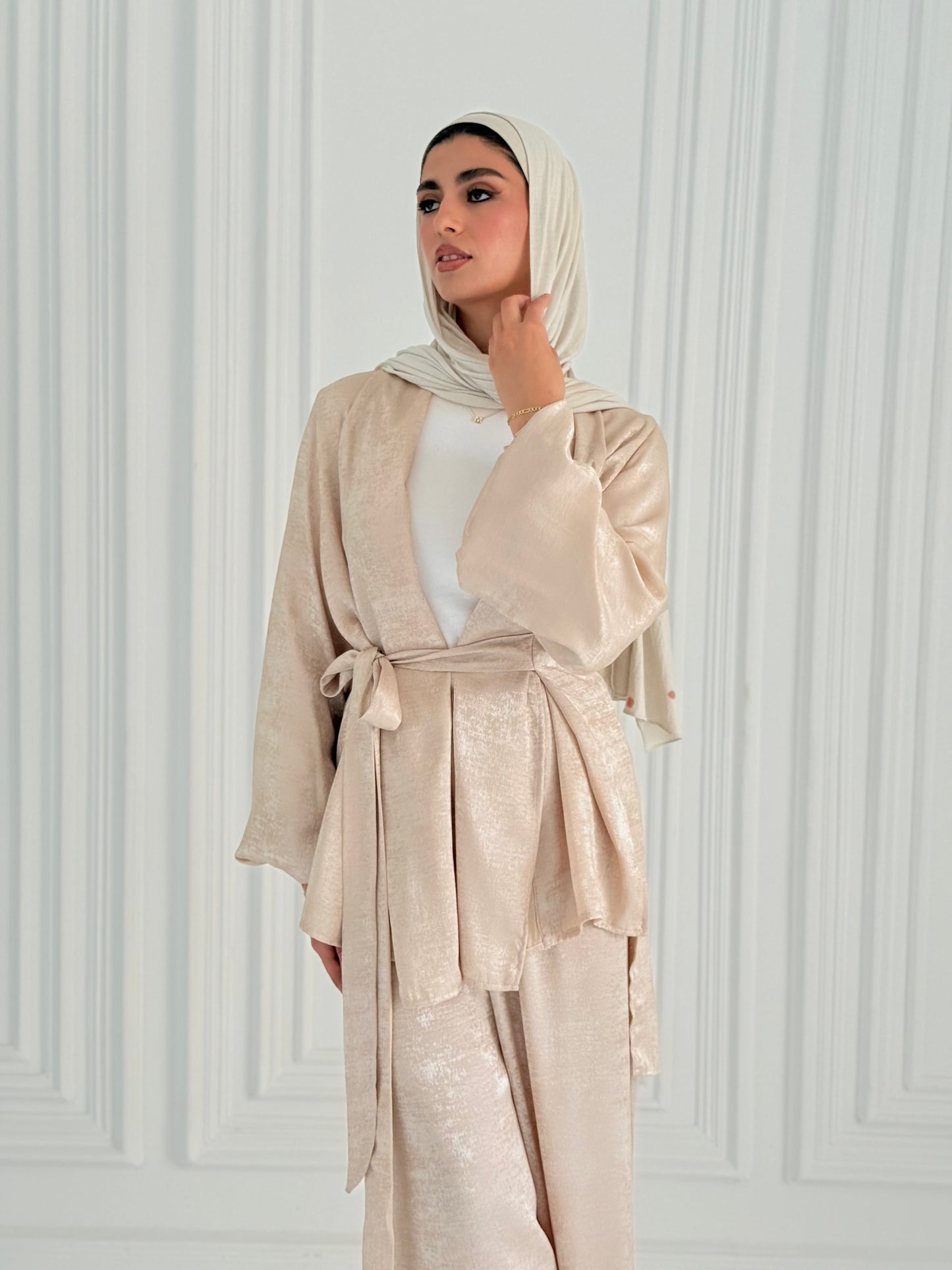 Shimmer Set- Light Beige