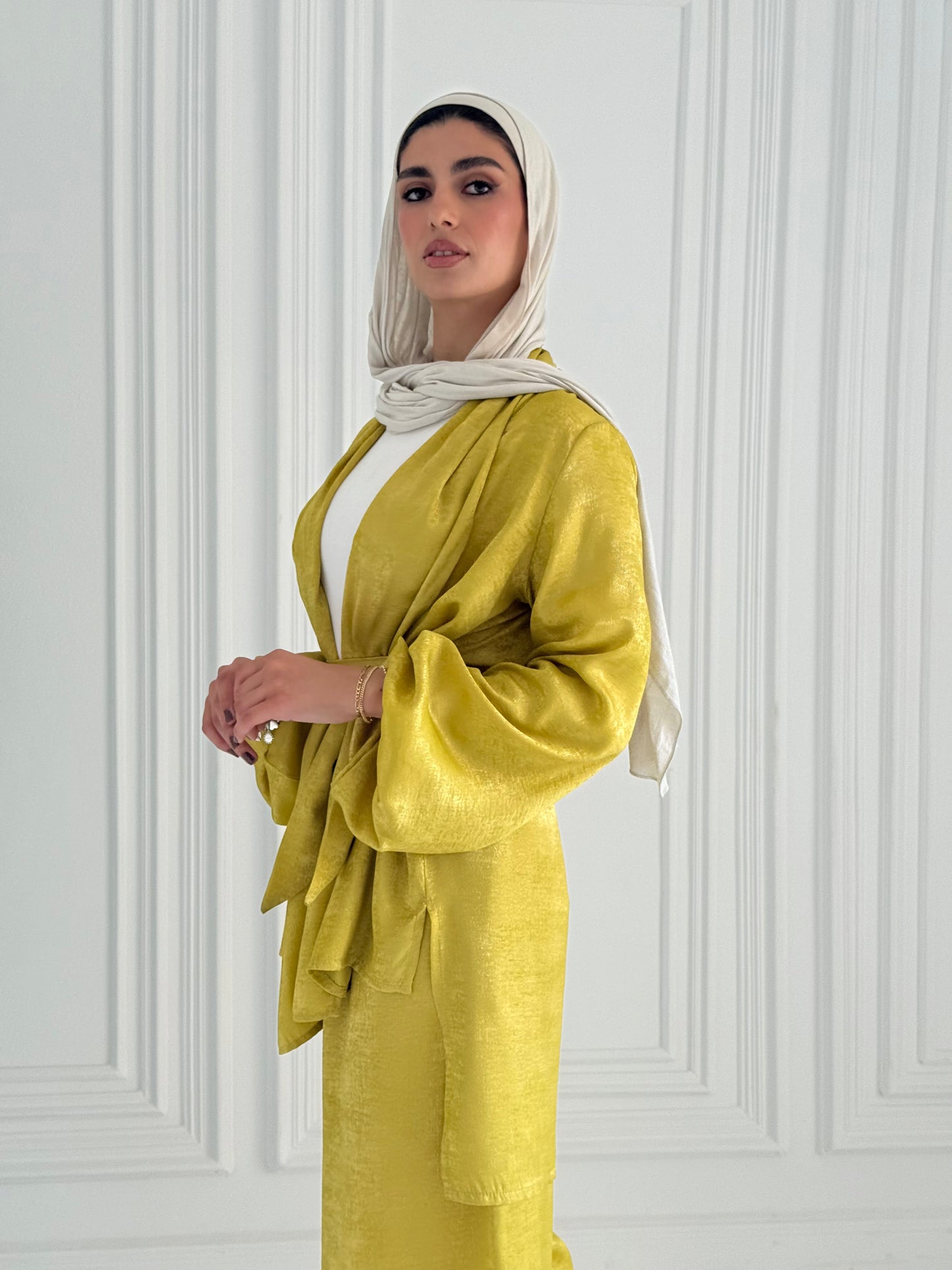 Shimmer Set- Lemon green