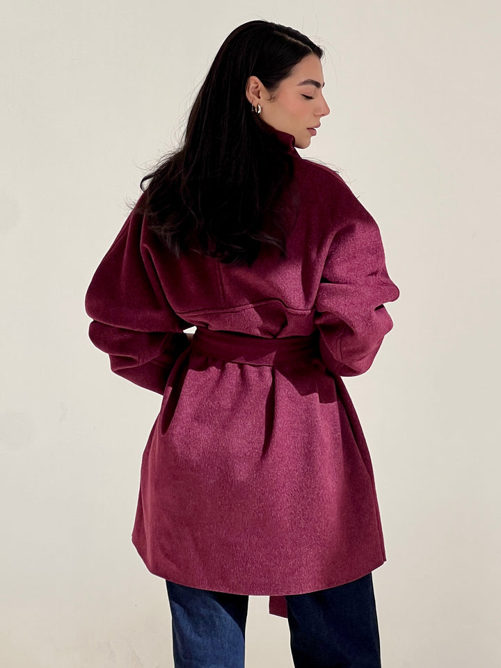 Emma jacket - red wine
