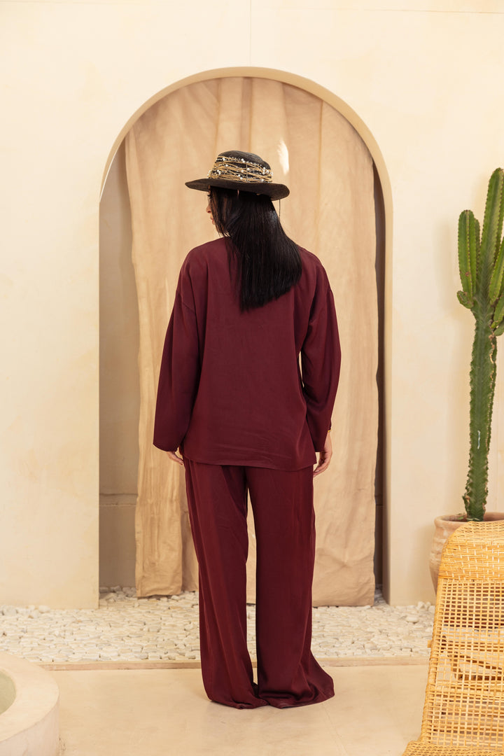 Sand wash Set - Burgandy