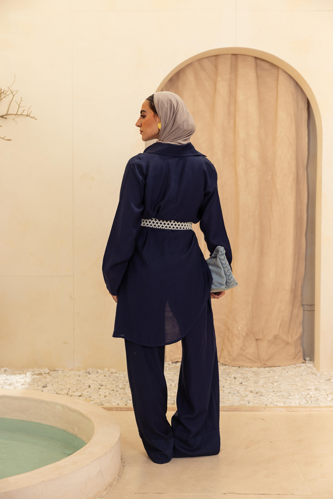 Two lines Set - blue