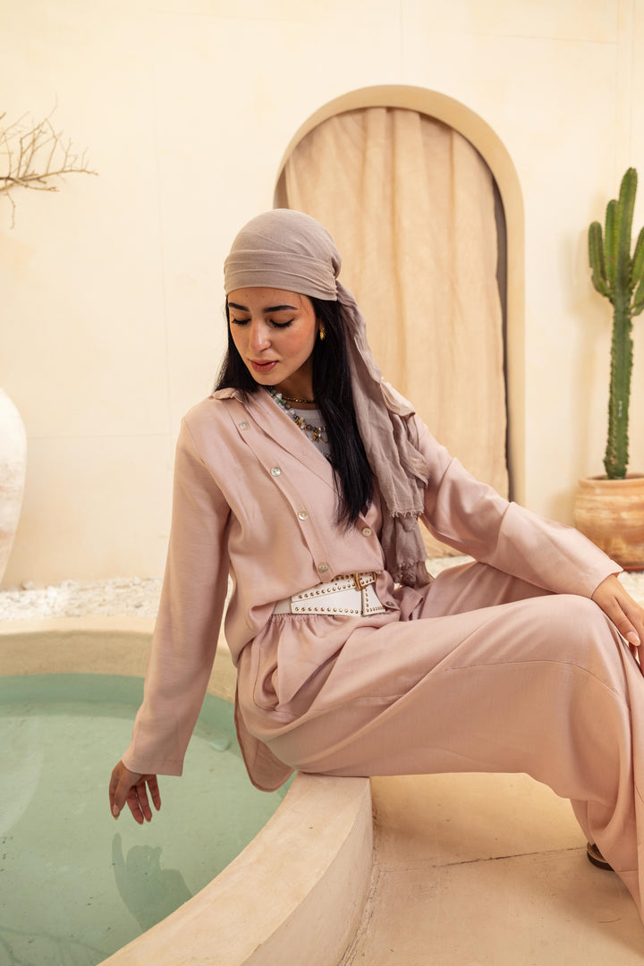 Two lines Set - Pink