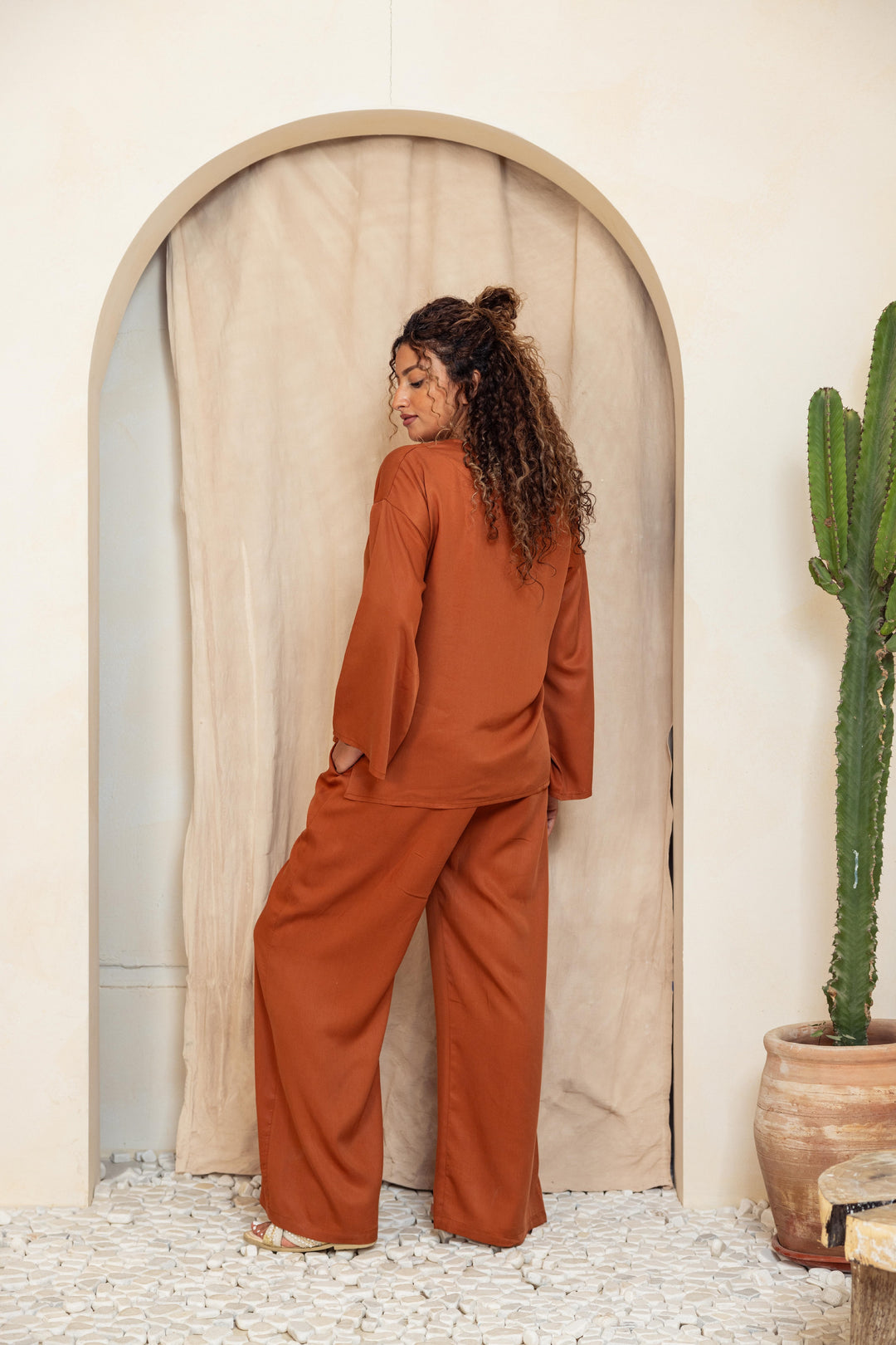 Sand wash Set - Camel brown