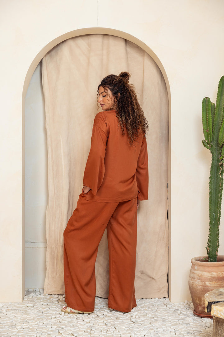 Sand wash Set - Camel brown