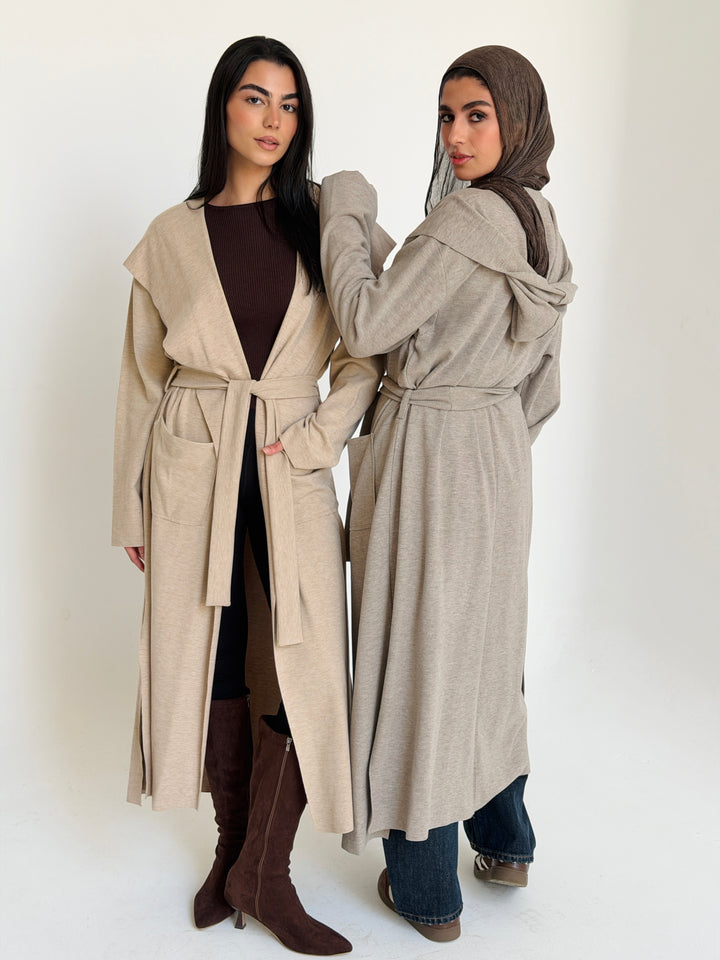 Soft triko kimono- beige