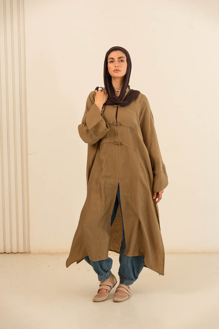 Minimal dress - olive