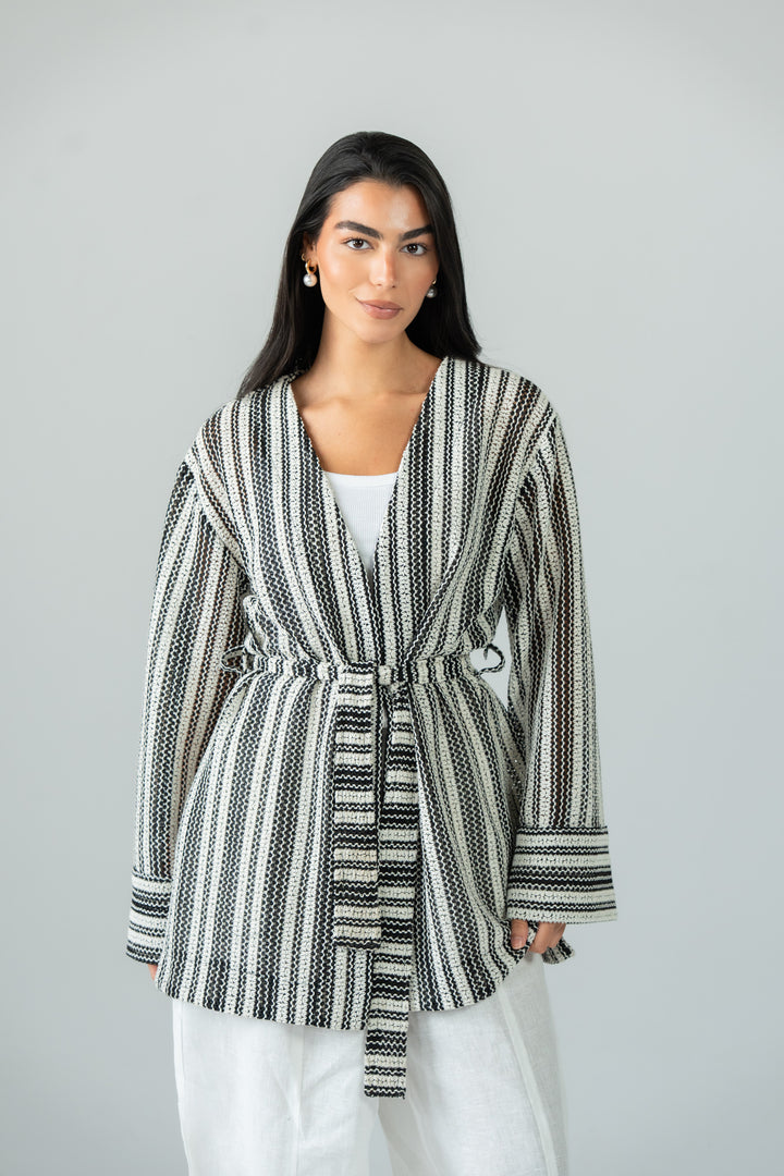 Beach short kimono