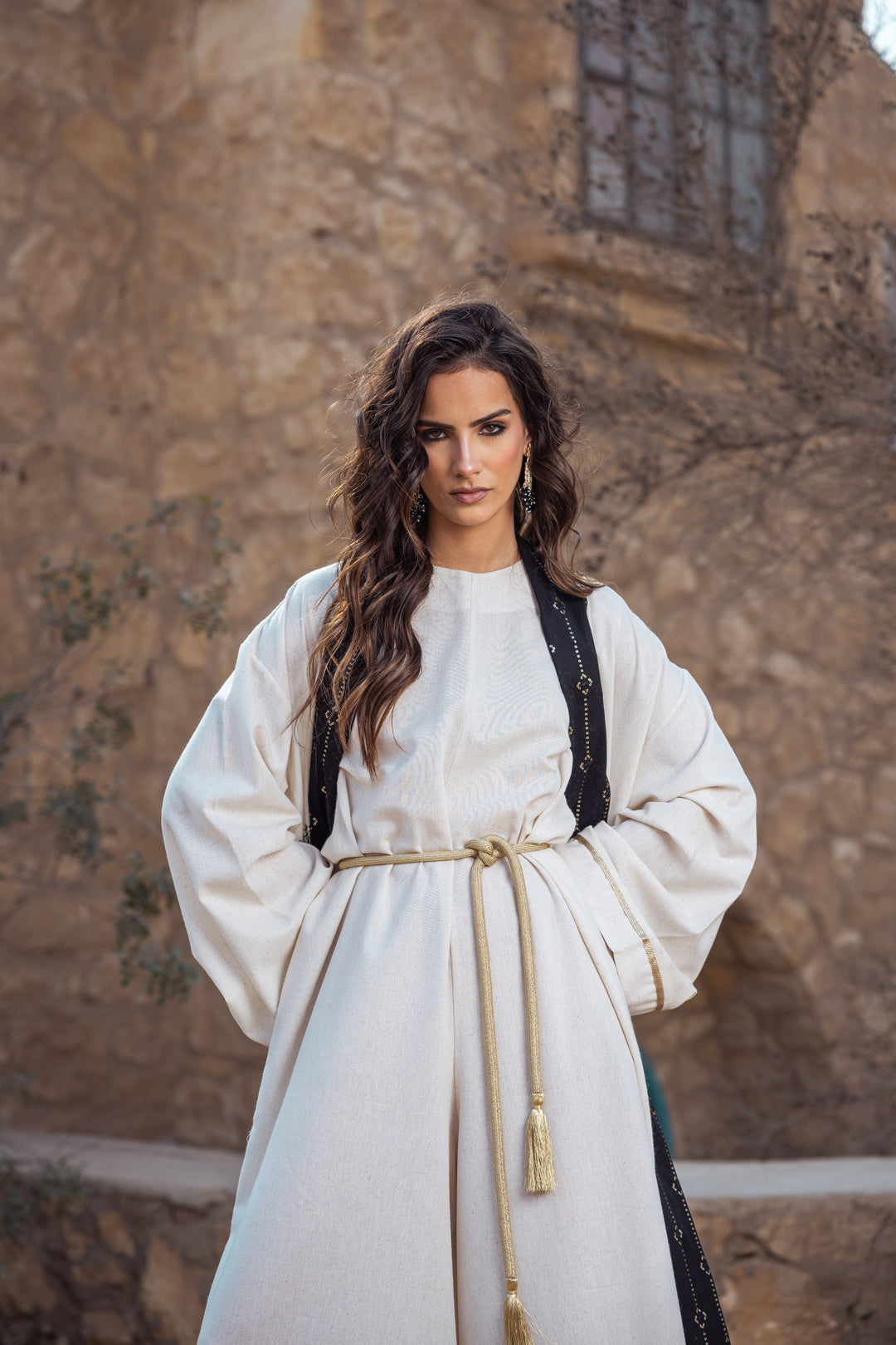 Eternal Black Kaftan