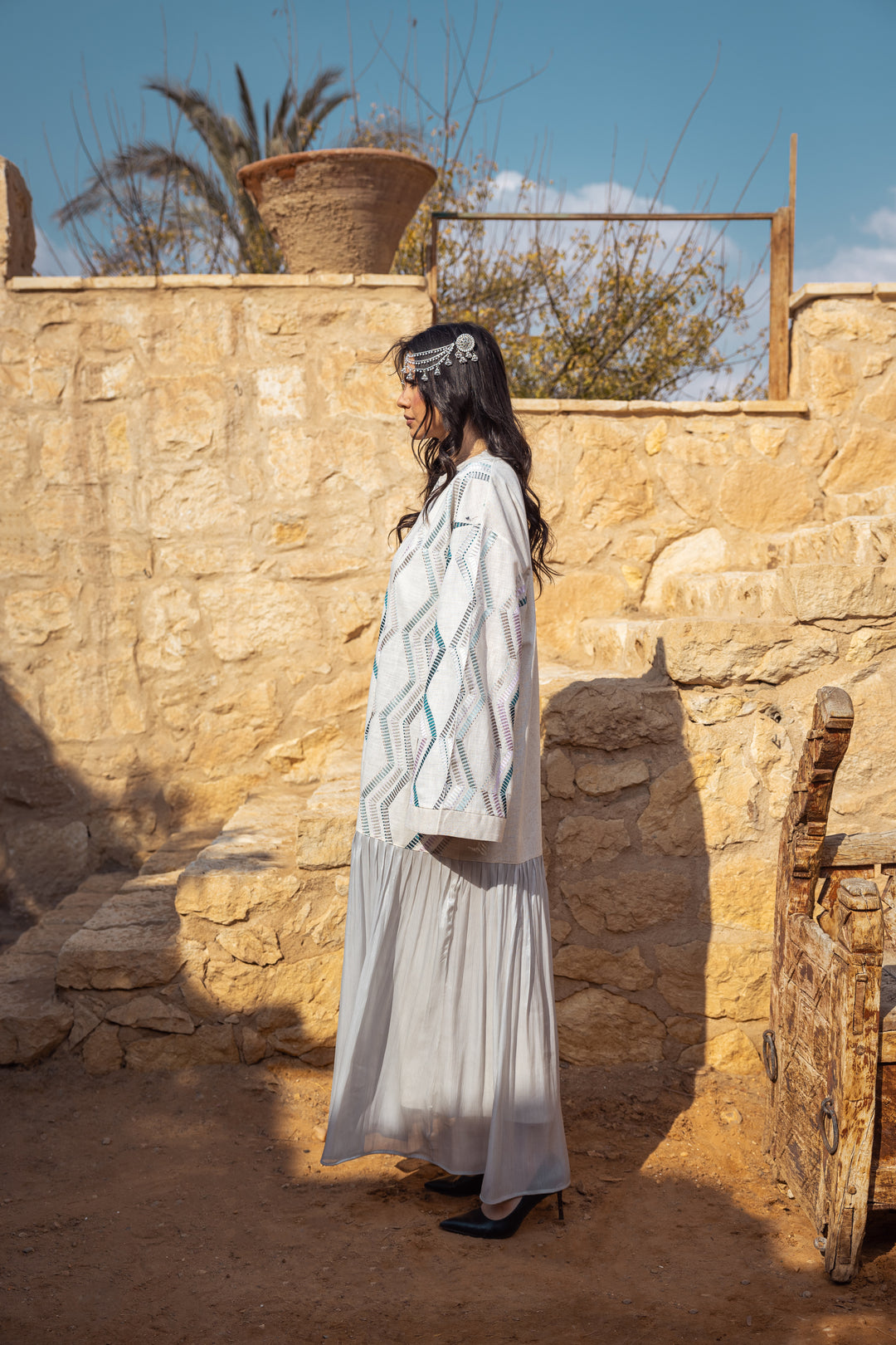 Sapphire Nights kimono