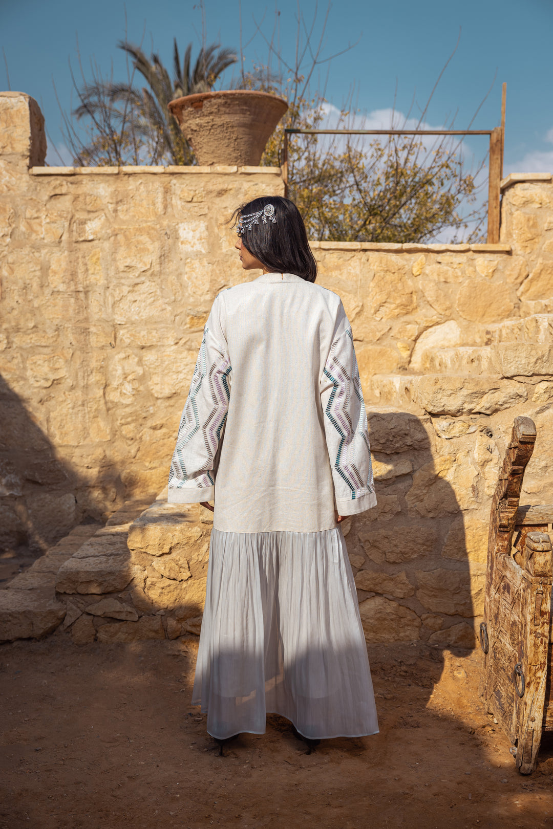 Sapphire Nights kimono