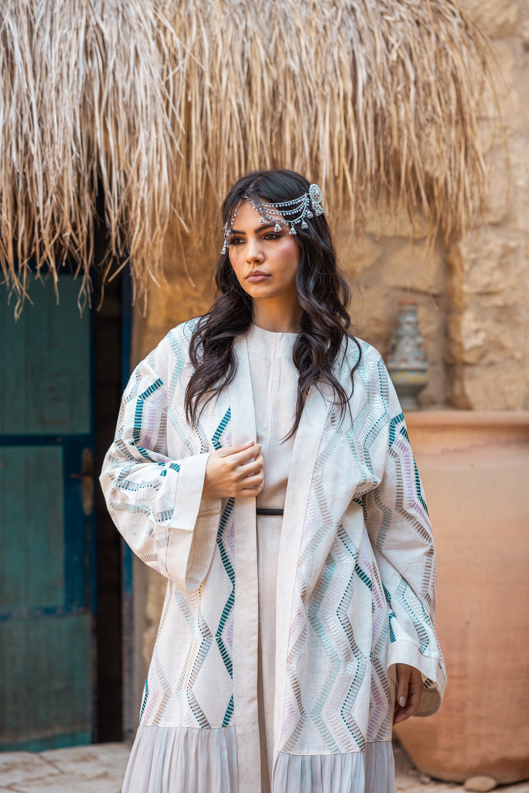 Sapphire Nights kimono