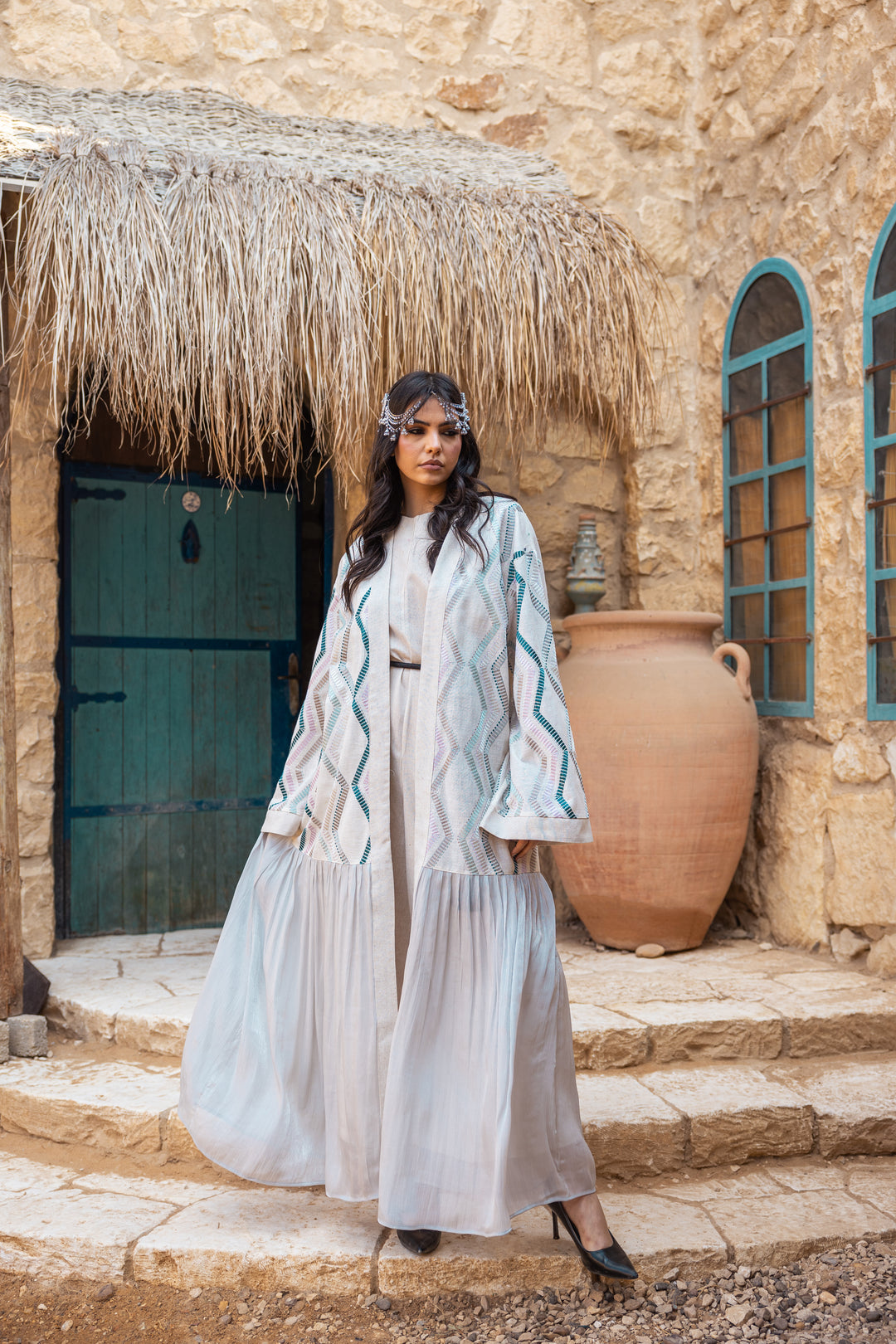 Sapphire Nights kimono