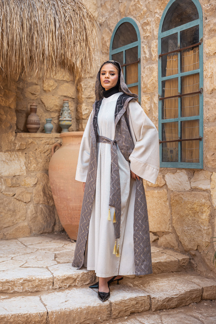 Twiight Mirage kimono gray