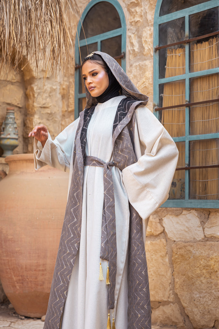 Twiight Mirage kimono gray