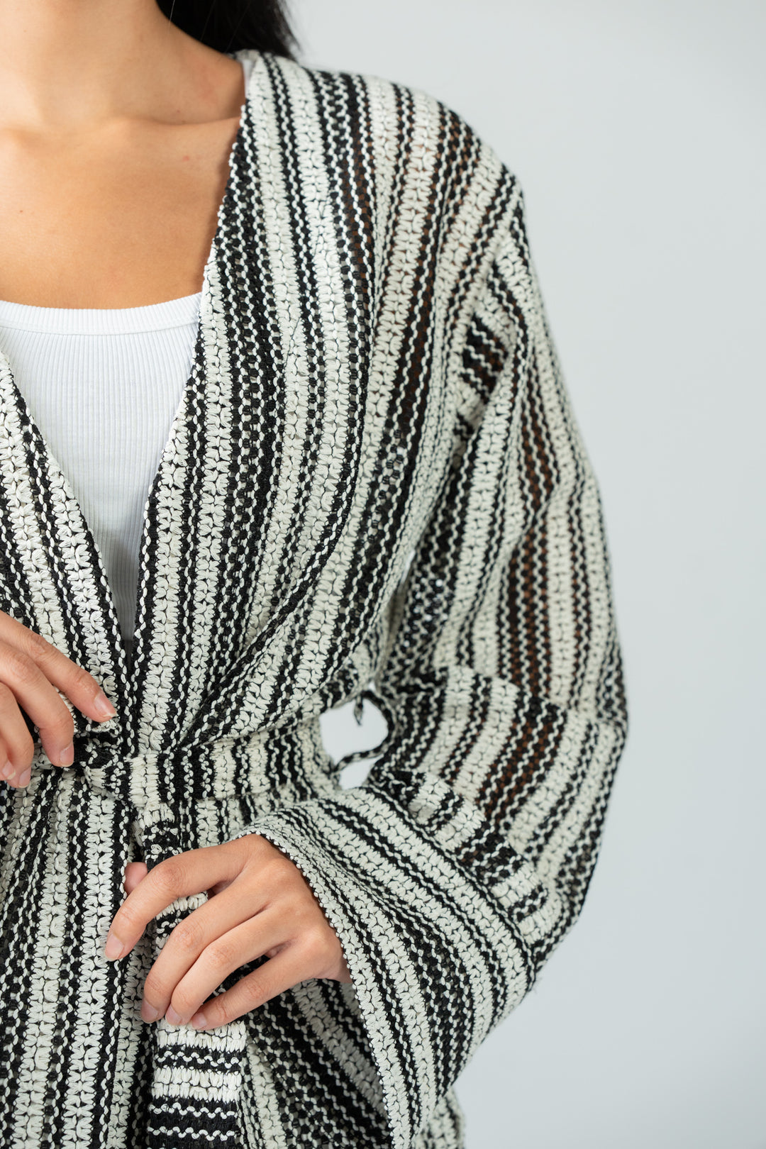 Beach short kimono