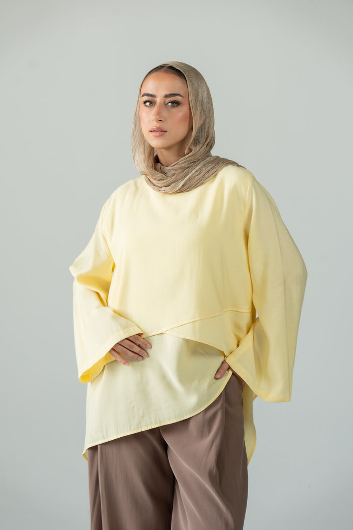 Layer top - Butter yellow