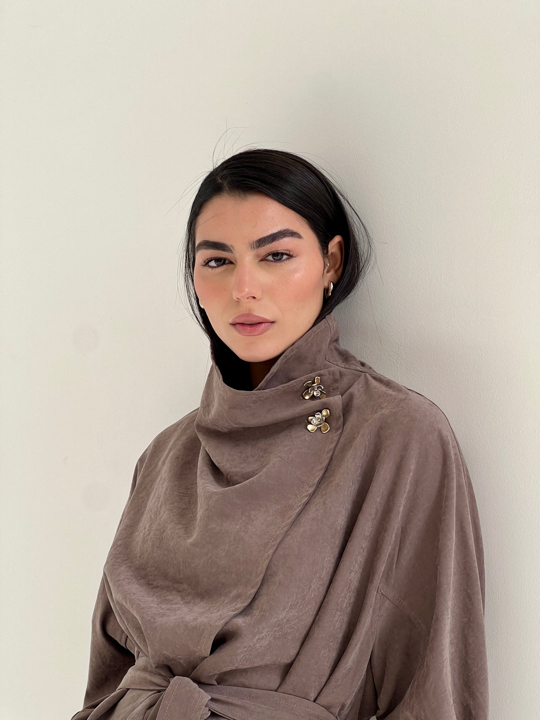 Dalida cross top - cafe