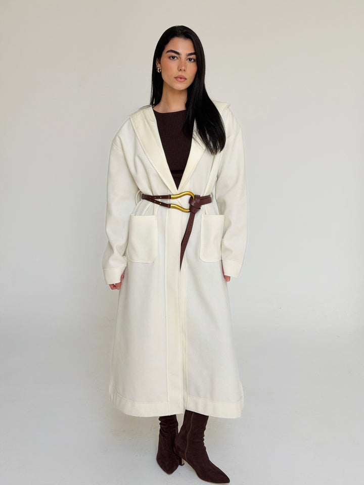 Gokh twisted kimono - offwhite