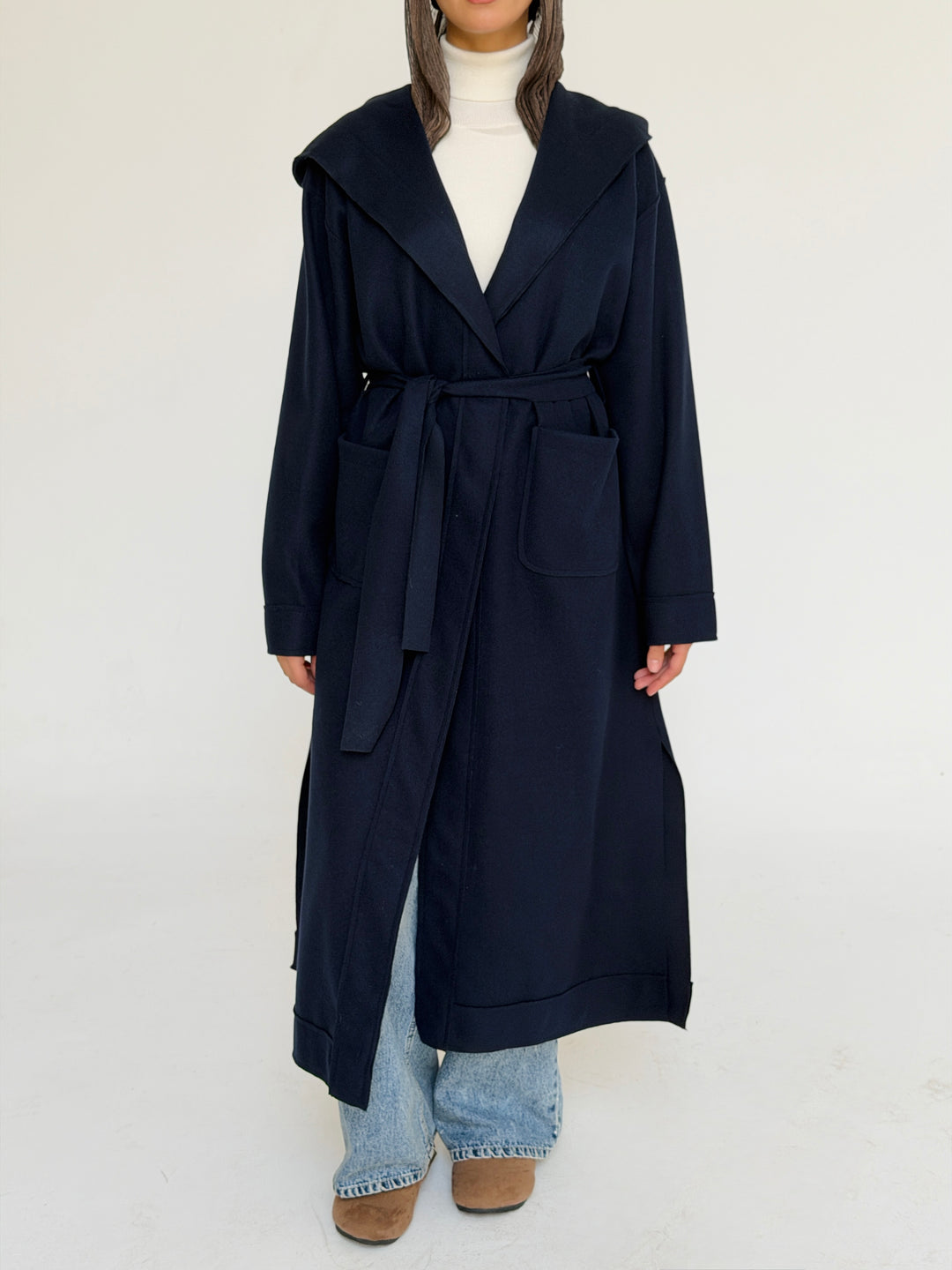Gokh twisted kimono - Dark blue