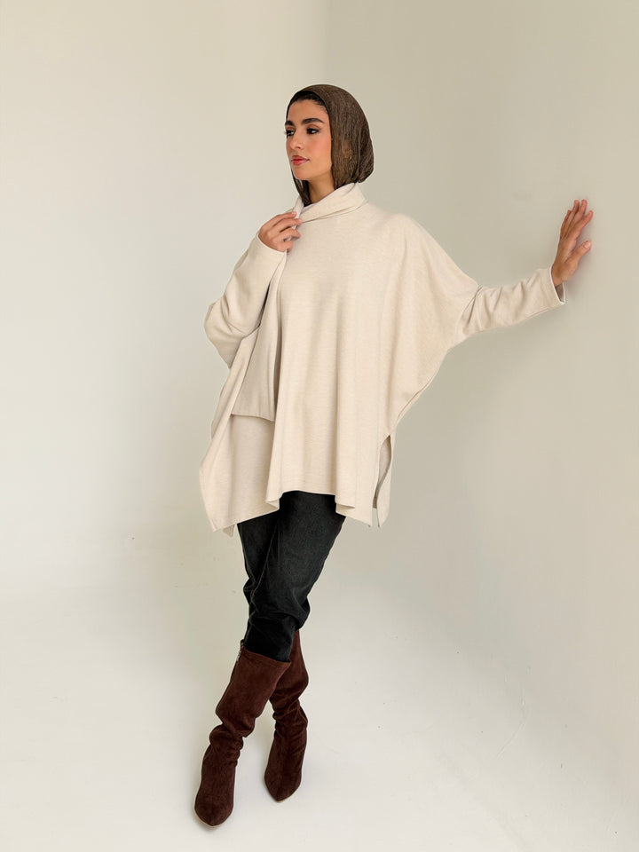 Shall triko top - offwhite