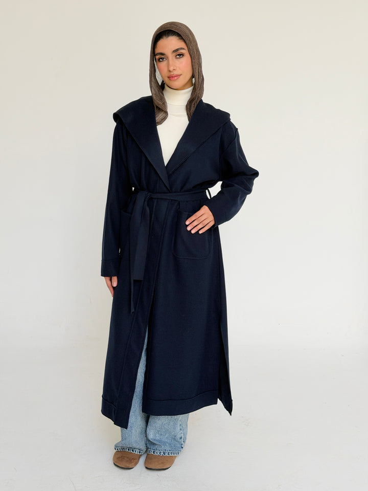 Gokh twisted kimono - Dark blue