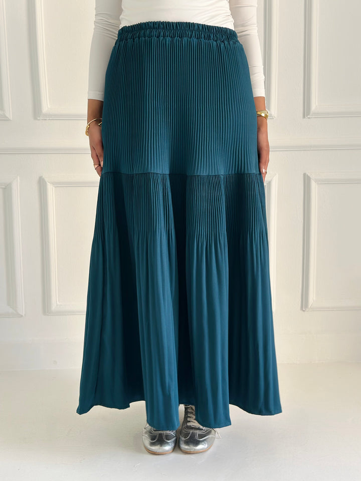 New Pillise skirt - blue