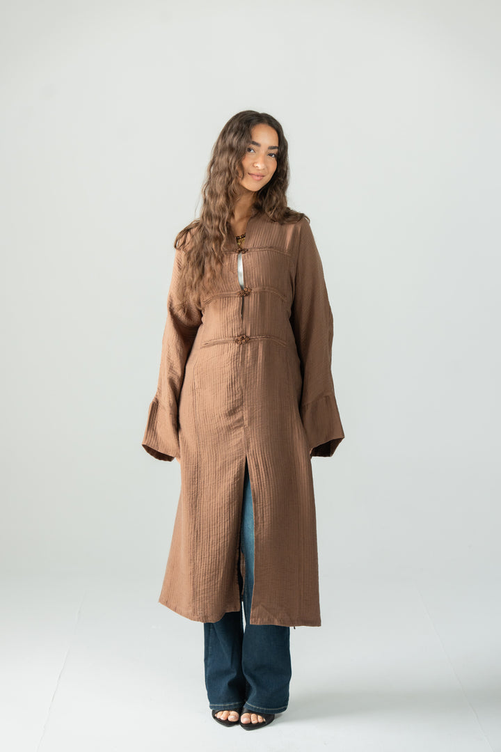 Minimal dress - Brown