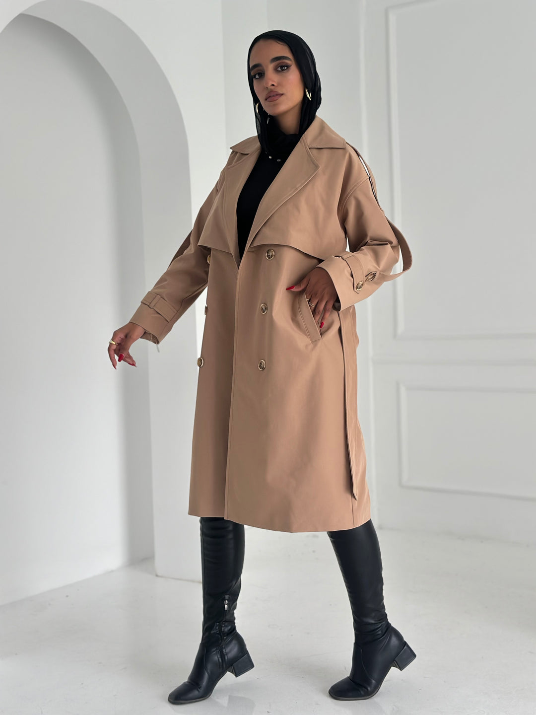 Long Trench Coat- baje
