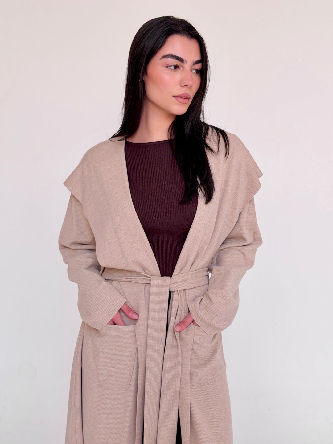 Soft triko kimono- baby pink