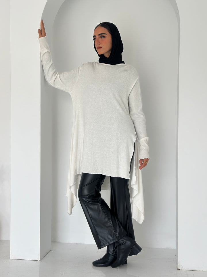 Soft Wool top -white