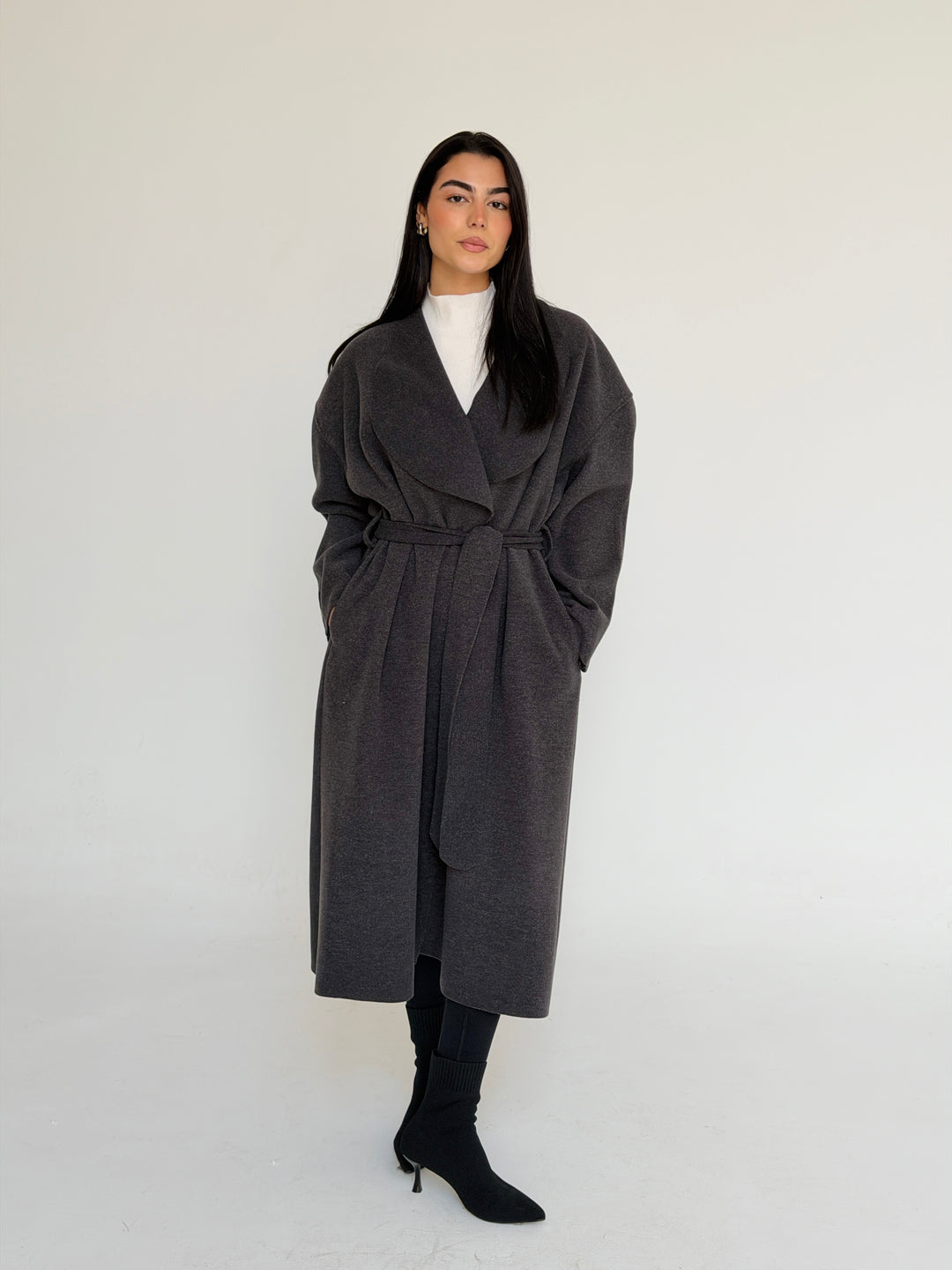 Gokh long coat - Gray