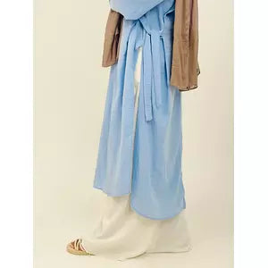 shirt dress baby blue