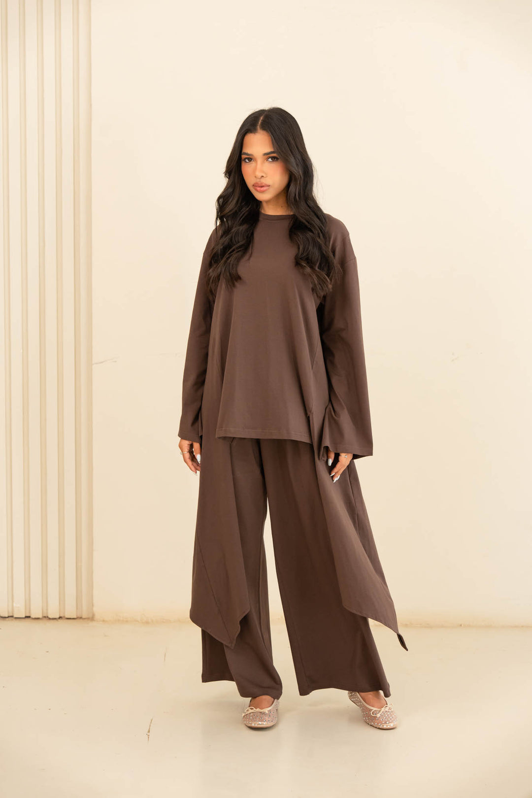 Riva set -brown