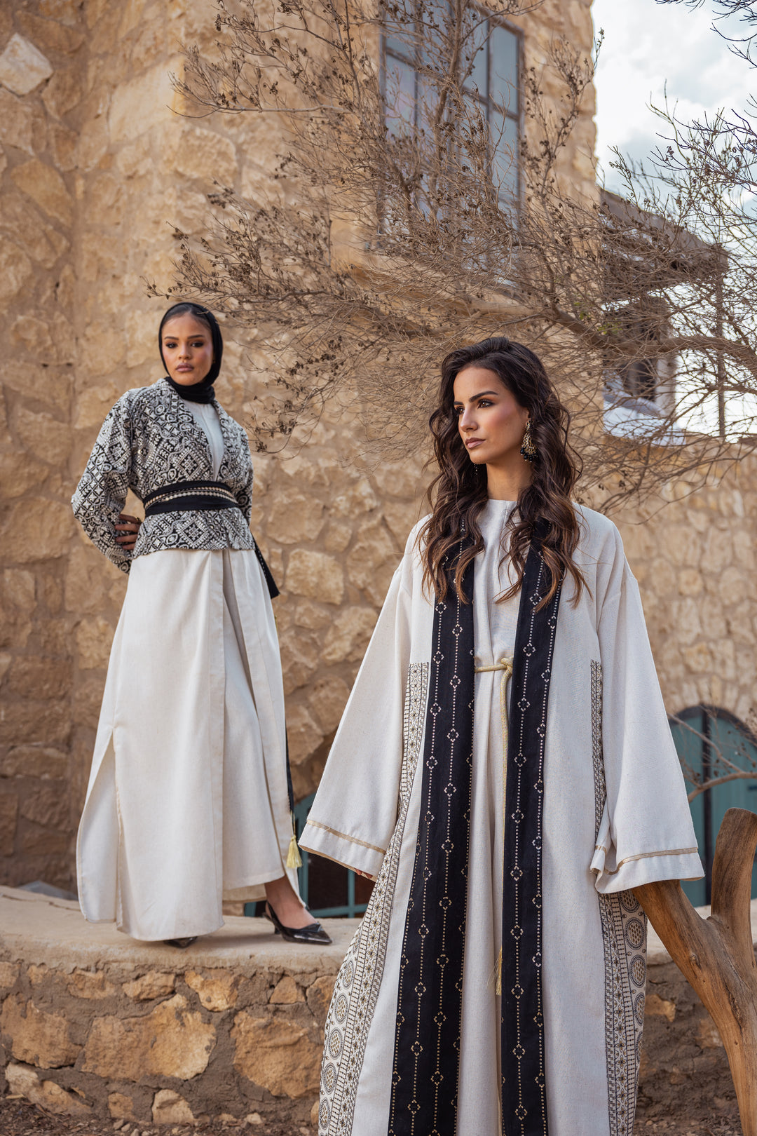 Eternal Black Kaftan