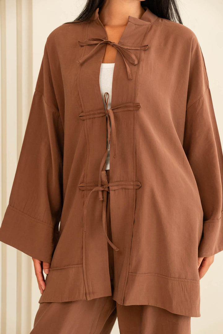 Yuna set - camel beige