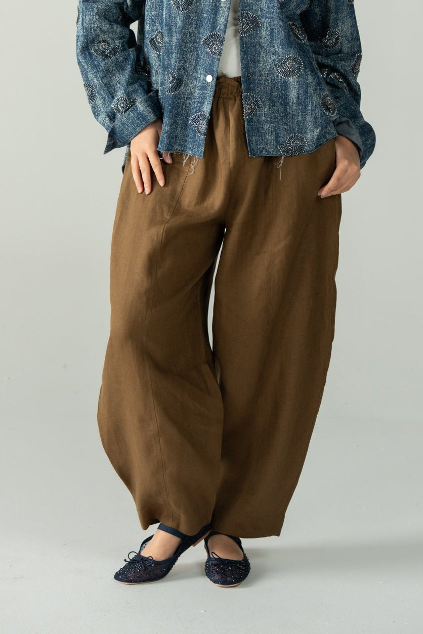 Elan linen pants - biege