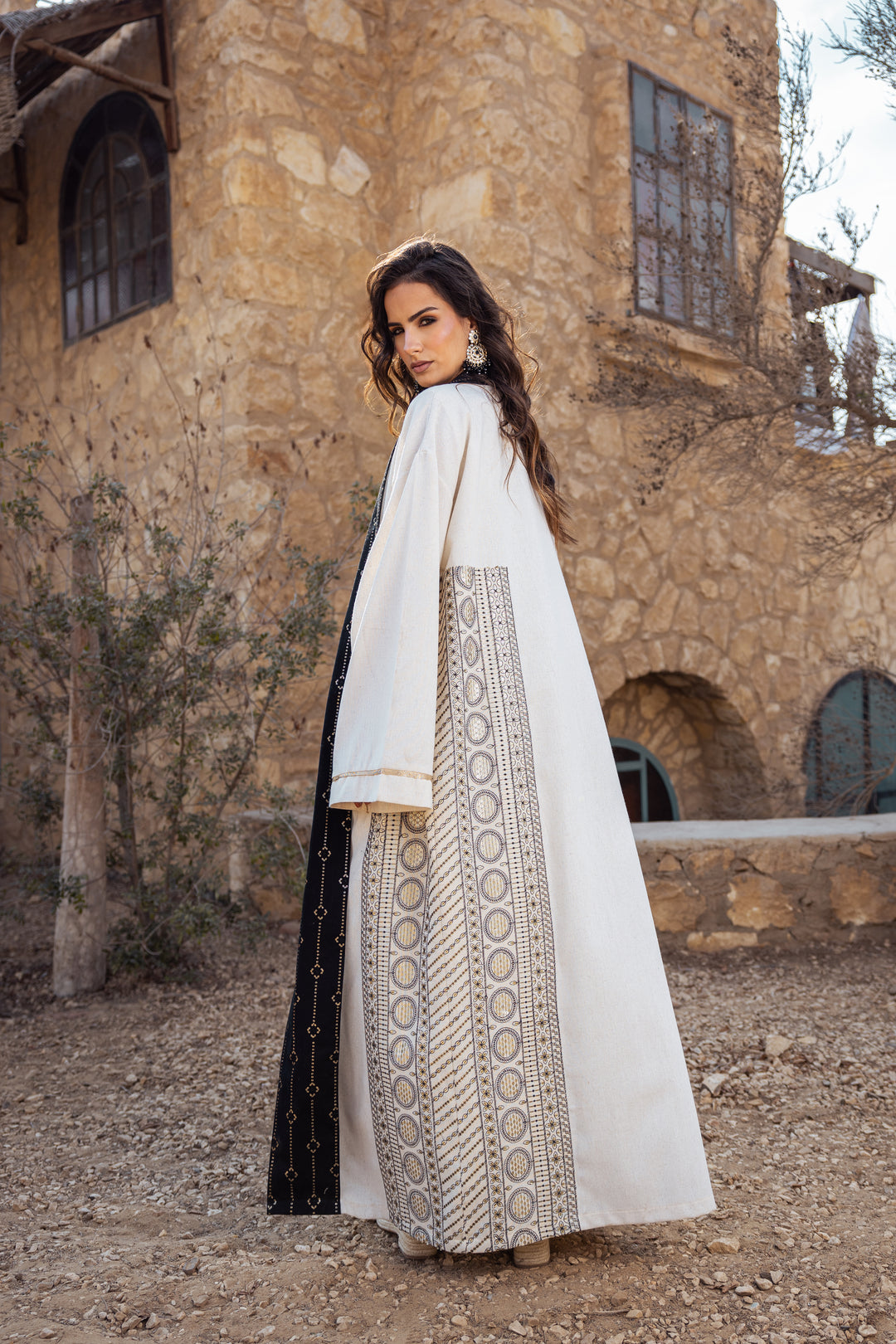 Eternal Black Kaftan