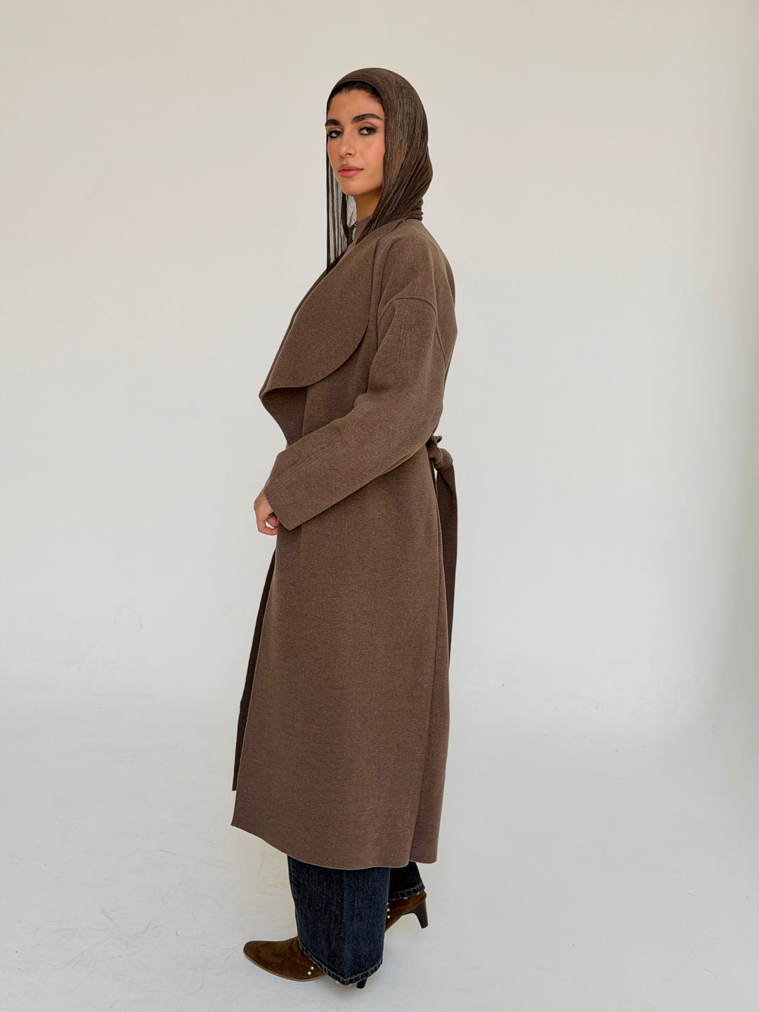 Gokh long coat - cafe