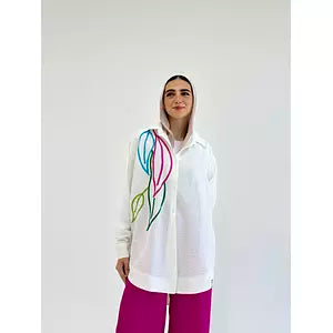 Embroidery colored shirt