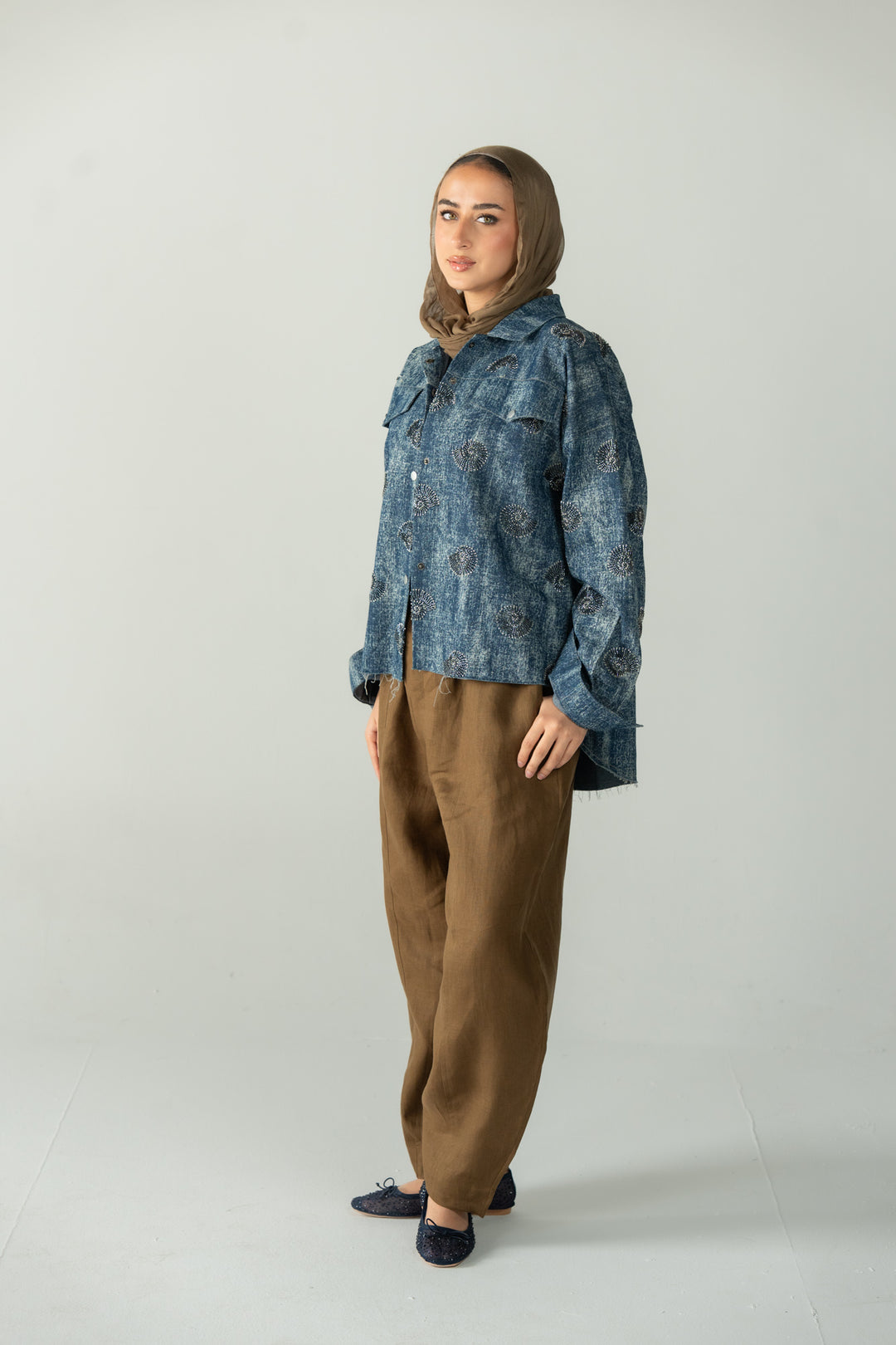 Elan linen pants - biege