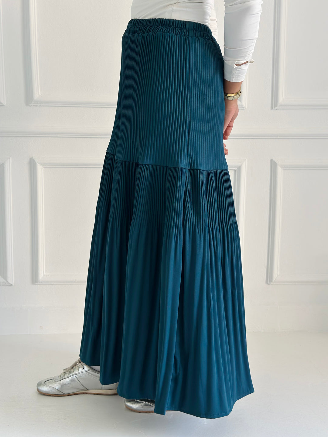 New Pillise skirt - blue