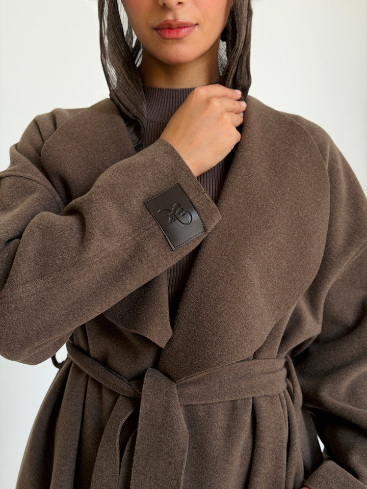 Gokh long coat - cafe