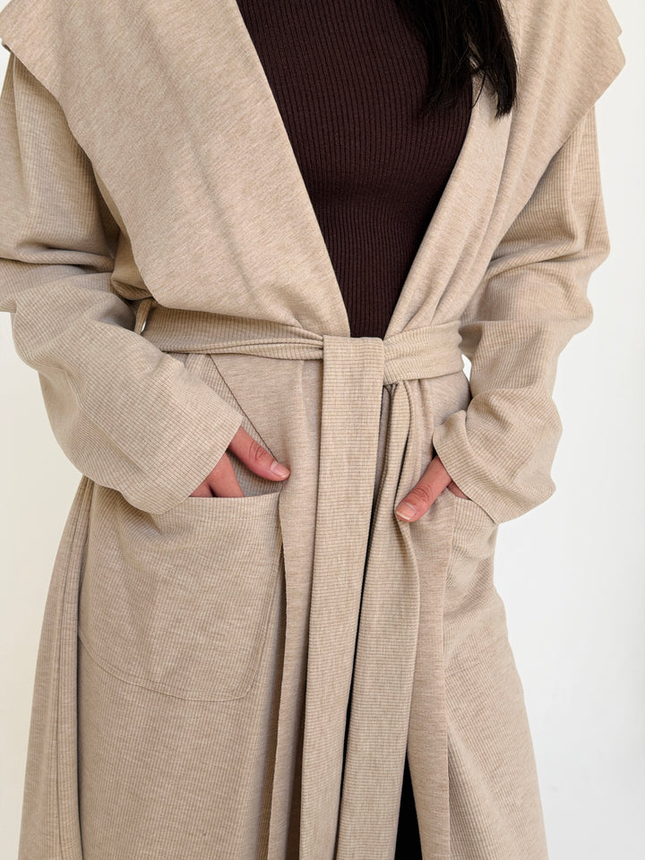 Soft triko kimono- beige