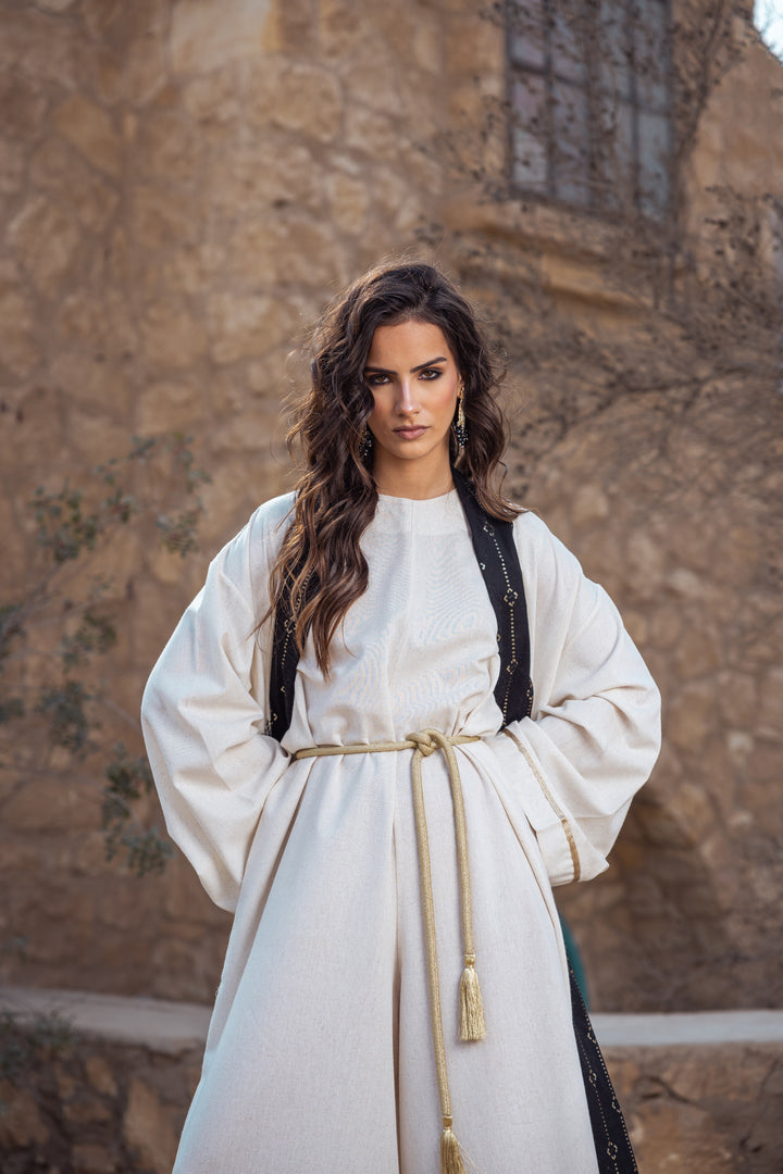 Eternal Black Kaftan