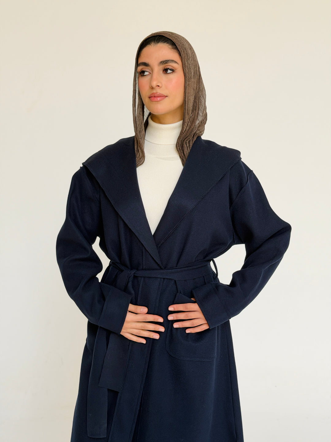 Gokh twisted kimono - Dark blue