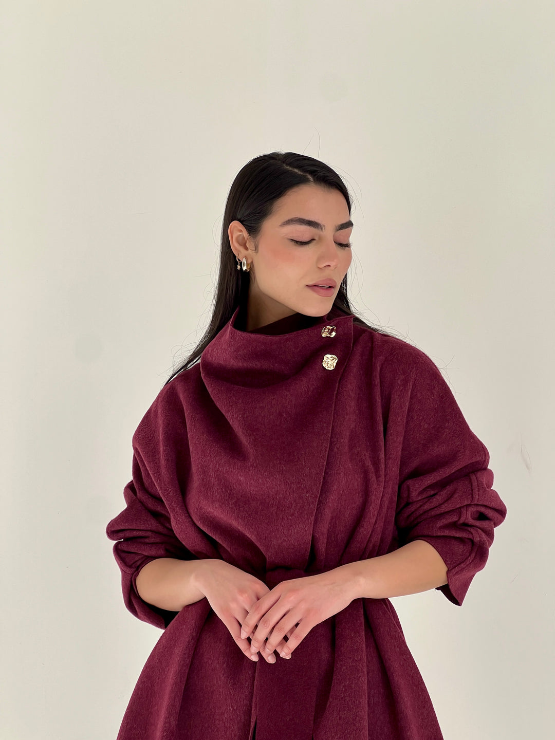 Emma jacket - red wine