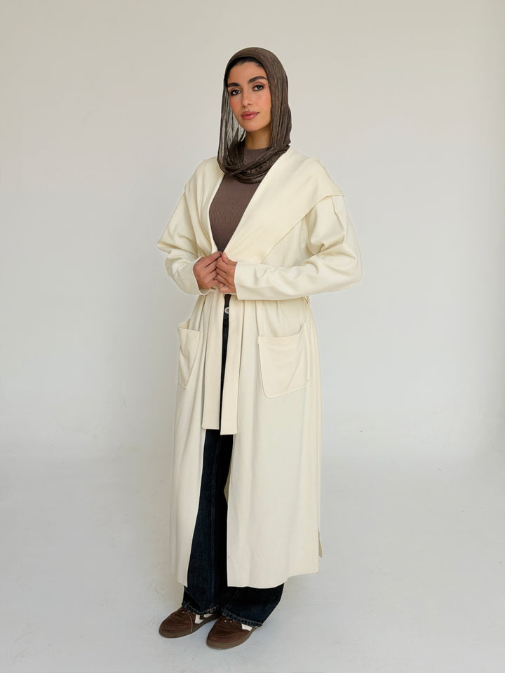 Soft triko kimono- offwhite