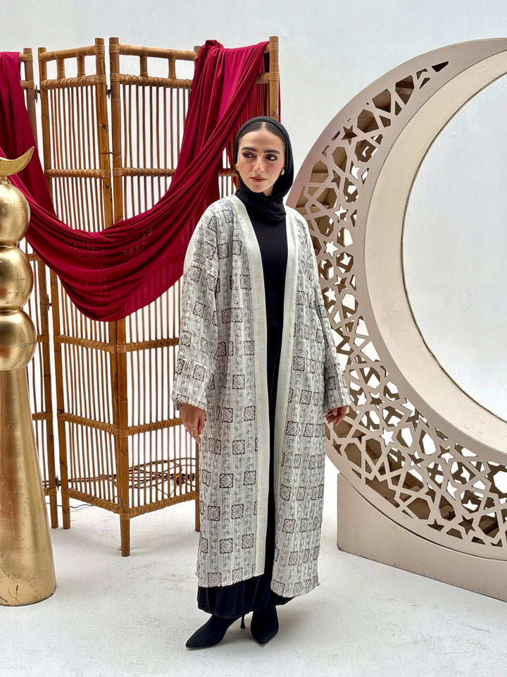 Linen kimono- white